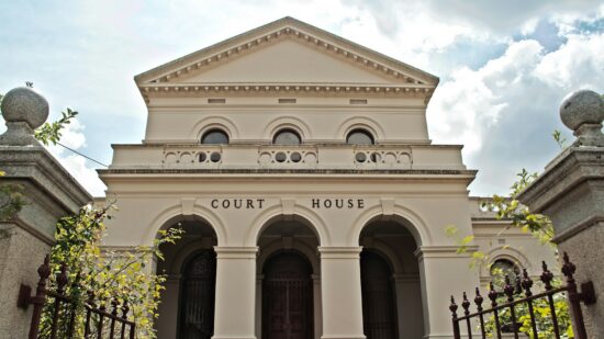 The court house in Castlemaine, Victoria, Australia