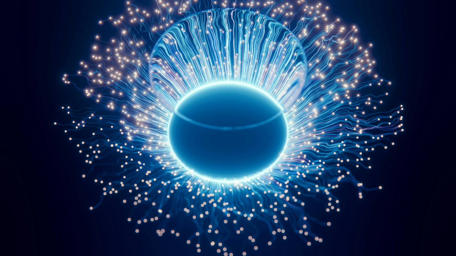 Data string forming an eye